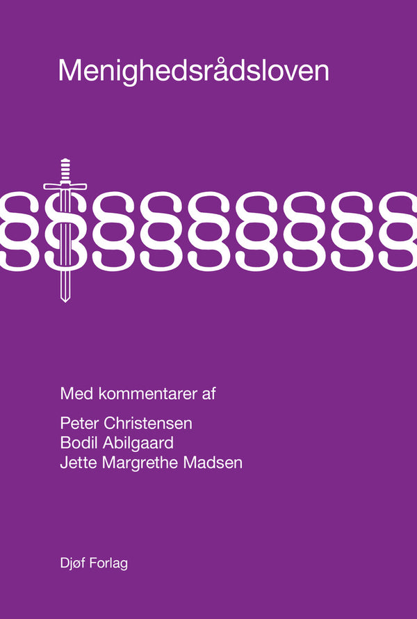 Forside: Menighedsrådsloven og Normalforretningsordenen med kommentarer