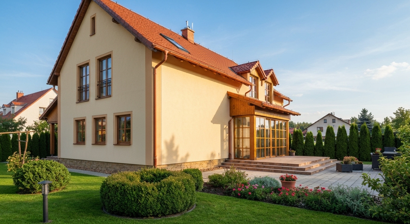 Modern Czech family house