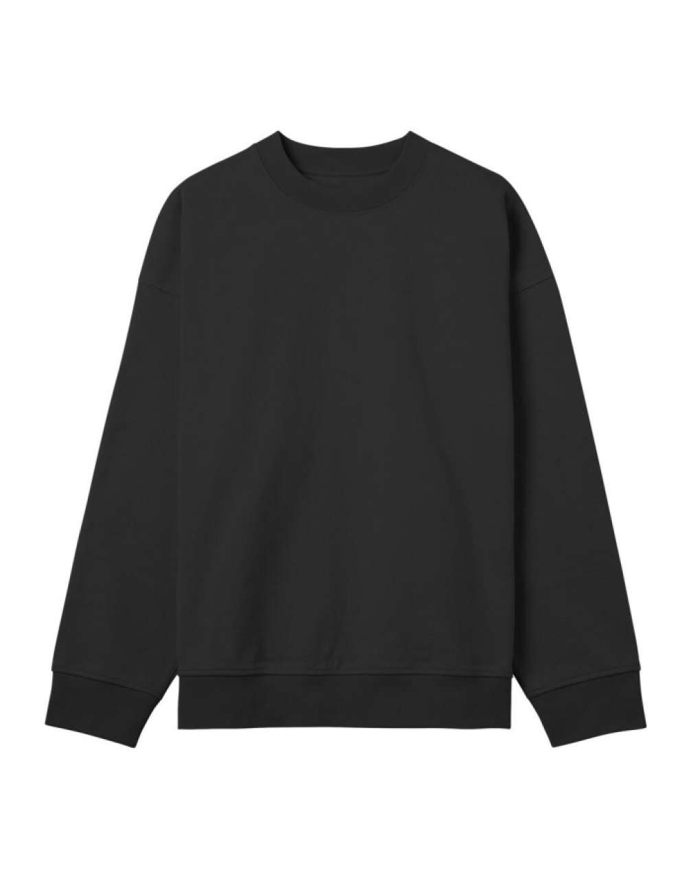 Pánska mikina Boxy 370 g – Uhľová čierna