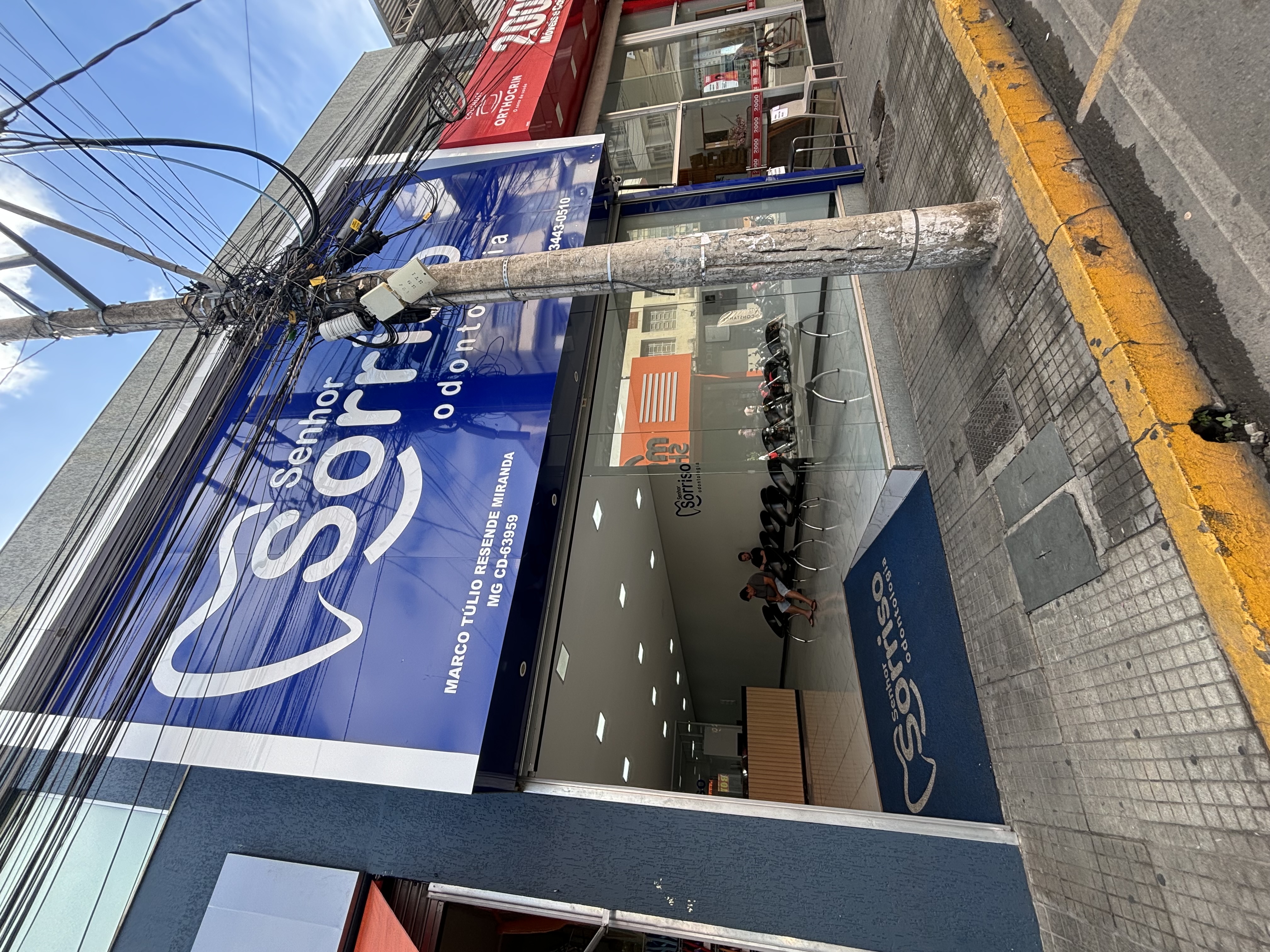 Fachada da Clínica Senhor Sorriso Formiga