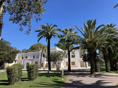 Villa Harris, Ansicht vom 27. Februar 2024.