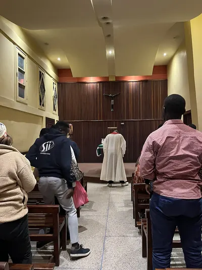 Interior de Nuestra Señora de Lourdes, 28 de octubre de 2024.