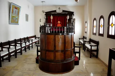 Sala del Museo del Judaísmo Marroquí, archivo del 14 de mayo de 2014.