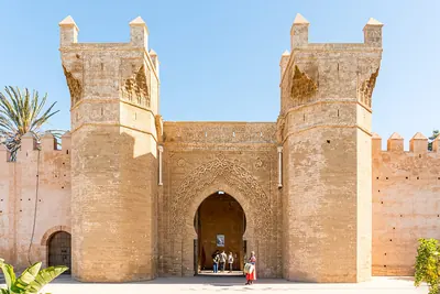 Chellah Gate, view from March 9, 2019.