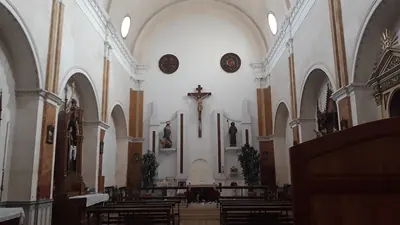 Interno di Santiago el Mayor a Nador · fotografia del dicembre 2018