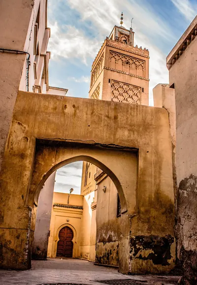 Grande Moschea di Oujda · fotografia di settembre 2015