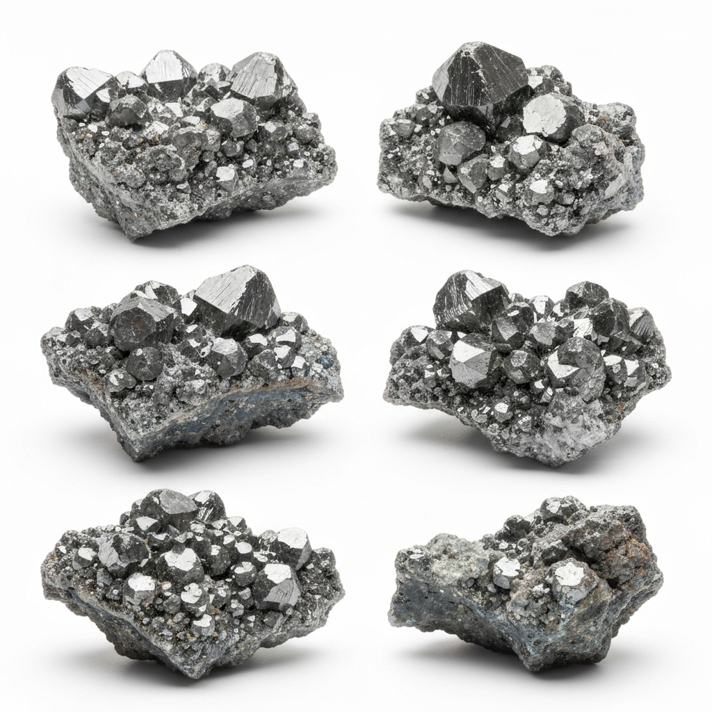 Antimony Ingots - antimony mineral from Murchison Range, Zimbabwe