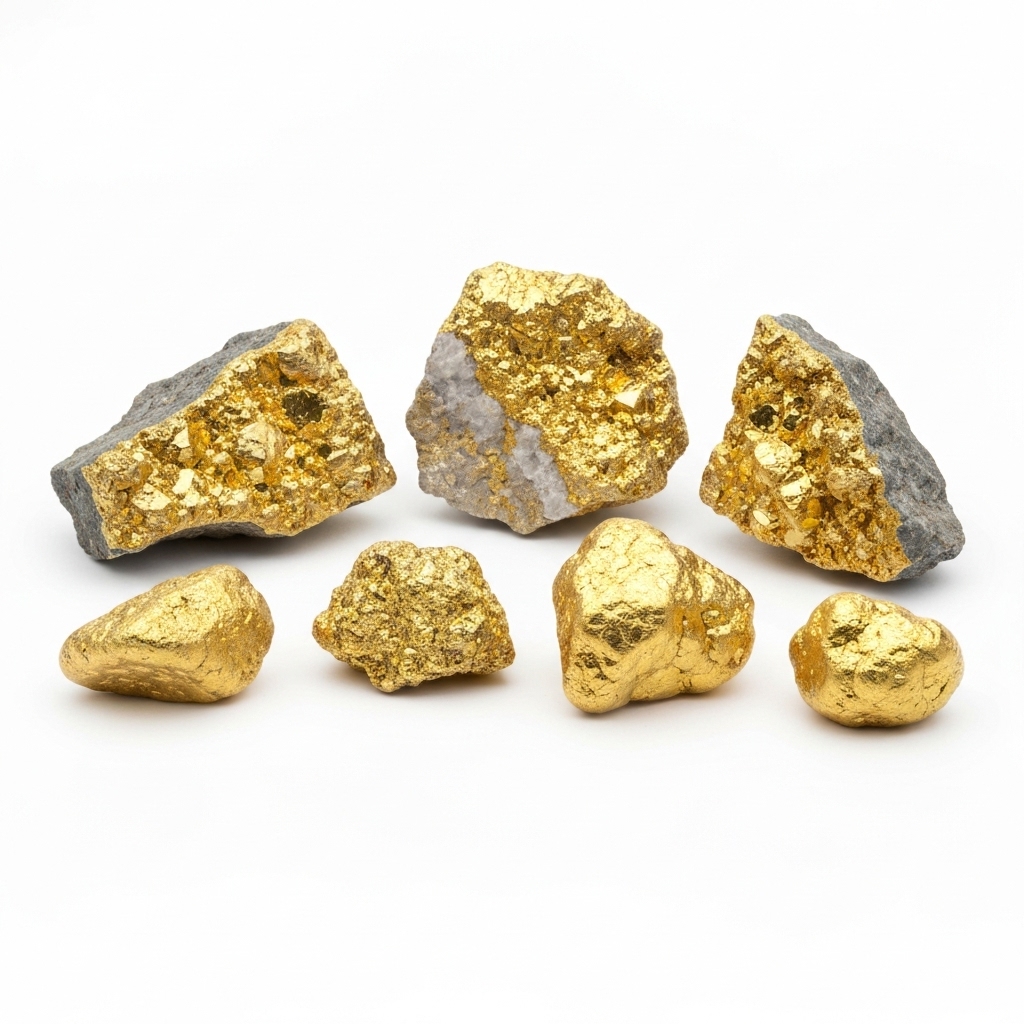 Gold Concentrate - gold mineral from Mazowe Valley, Zimbabwe