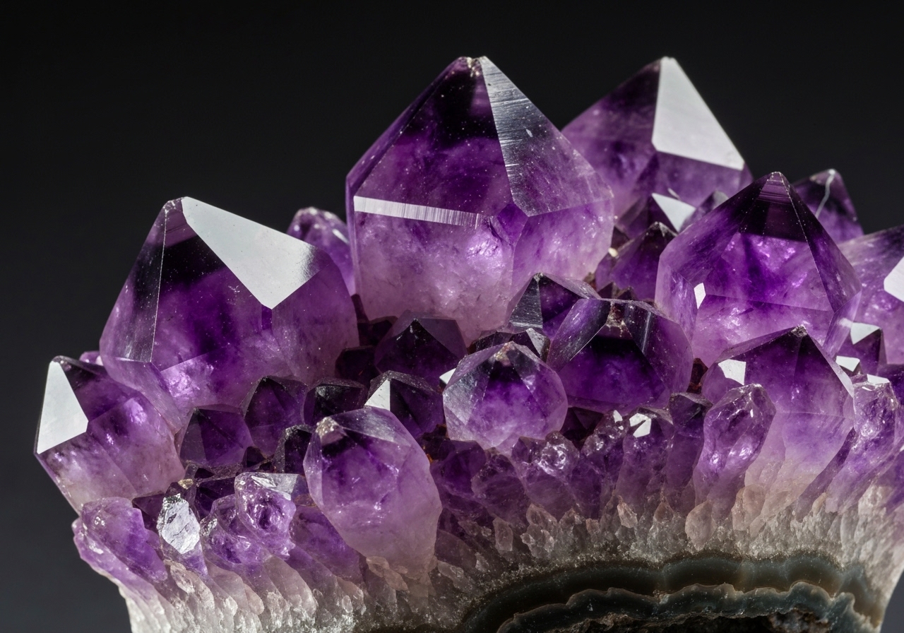Premium Amethyst - gemstones mineral from Murowa, Zimbabwe