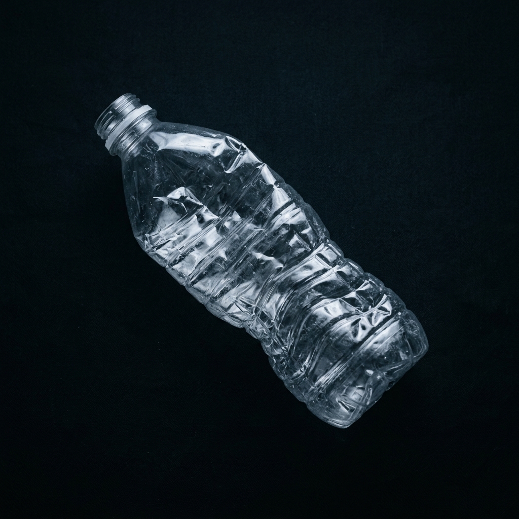 Plastic water bottle