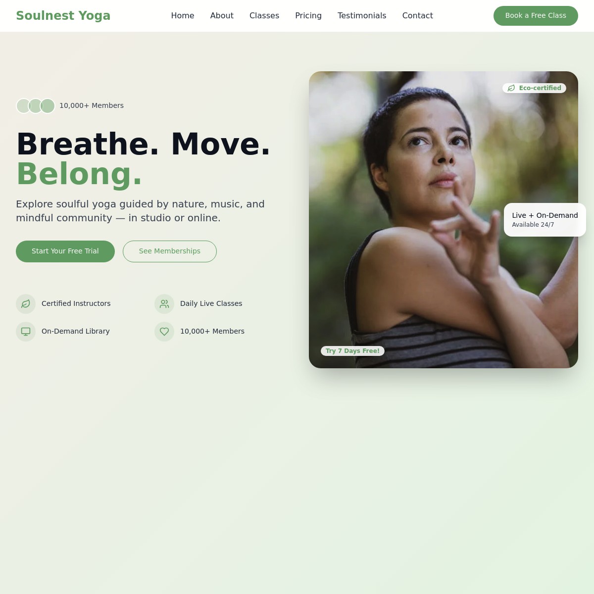 Soulful Yoga Experience