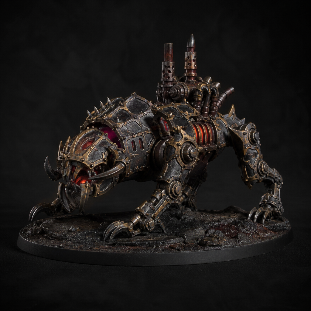 Originální malovaná miniatura zmutovaného válečníka