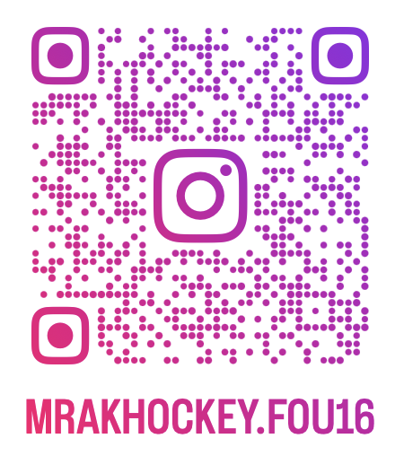 Instagram QR kód profilu @mrakhockey.fou16
