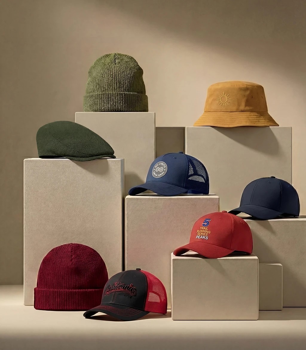 Headwear MO 2026 — petten, mutsen en caps overzicht