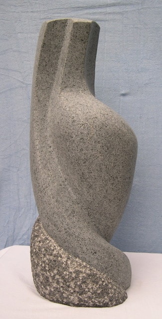 Granitskulpturen Fisk