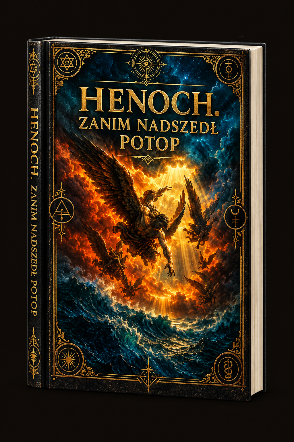 Makieta 3D księgi: Henoch. Zanim nadszedł potop