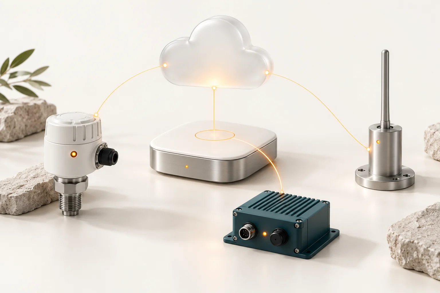 Ilustrace: IoT & cloud
