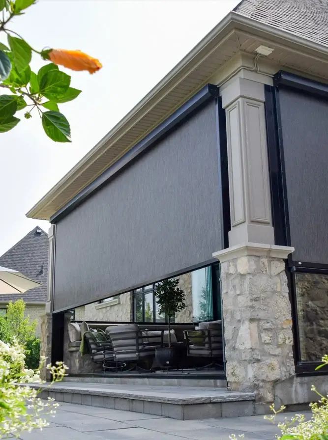 Custom outdoor screen enclosure — Vastek Solutions Ontario