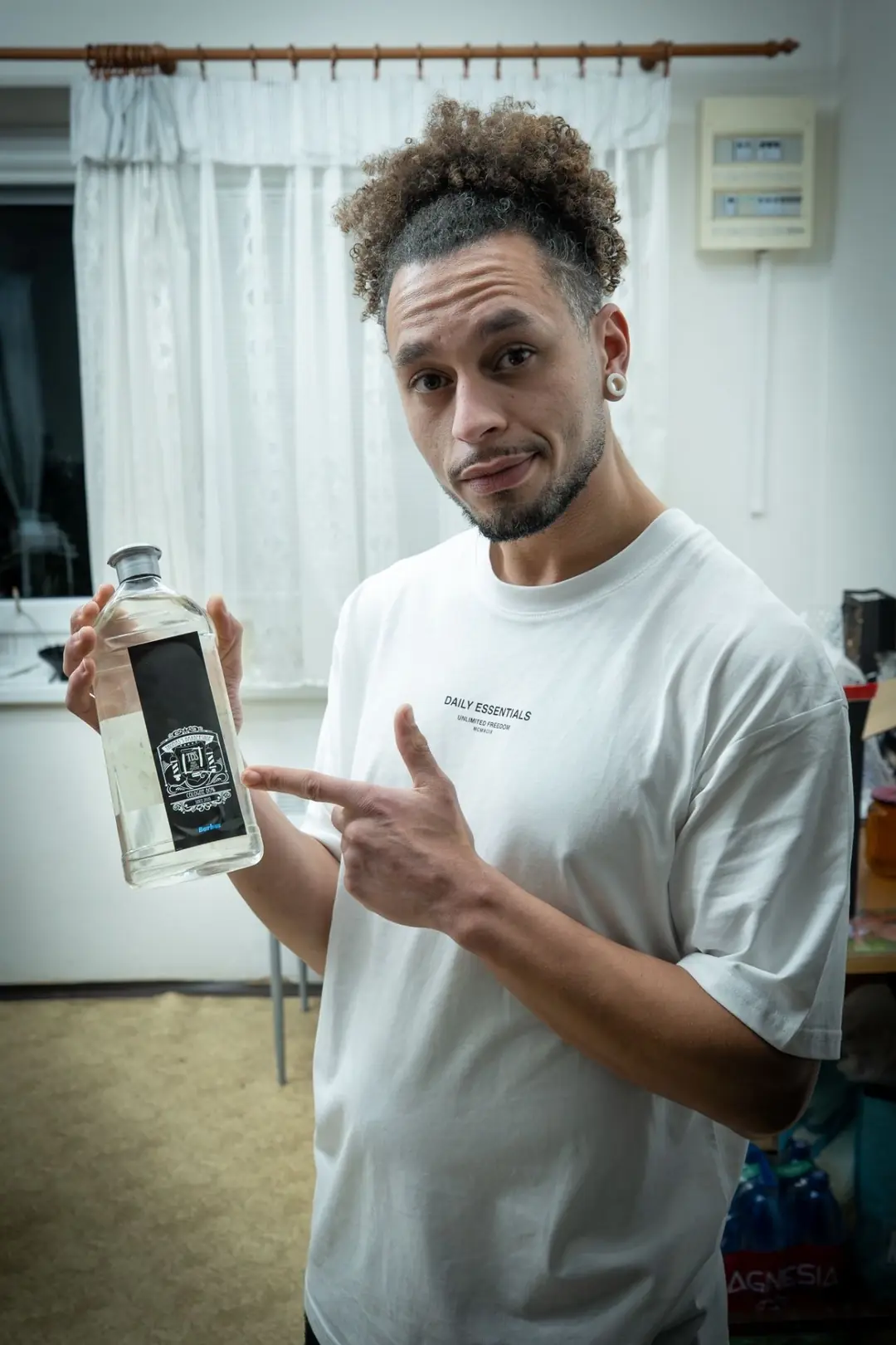 Moment z Phill Fresh Barber a FK Salon 10