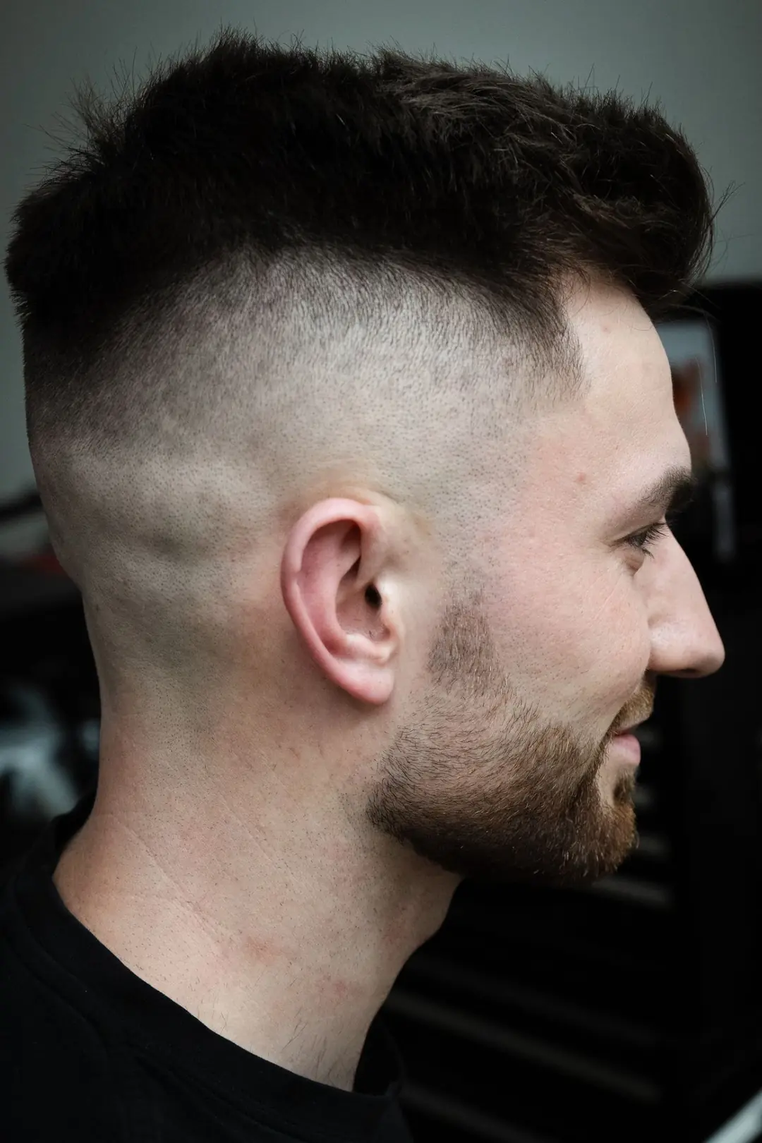 Moment z Phill Fresh Barber a FK Salon 9