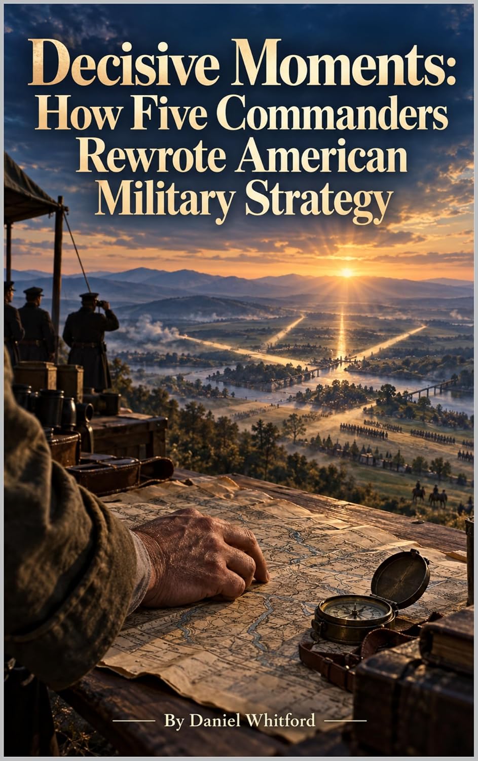 Book cover of Decisive Moments: How Five Commanders Rewrote American Military Strategy by Daniel Whitford