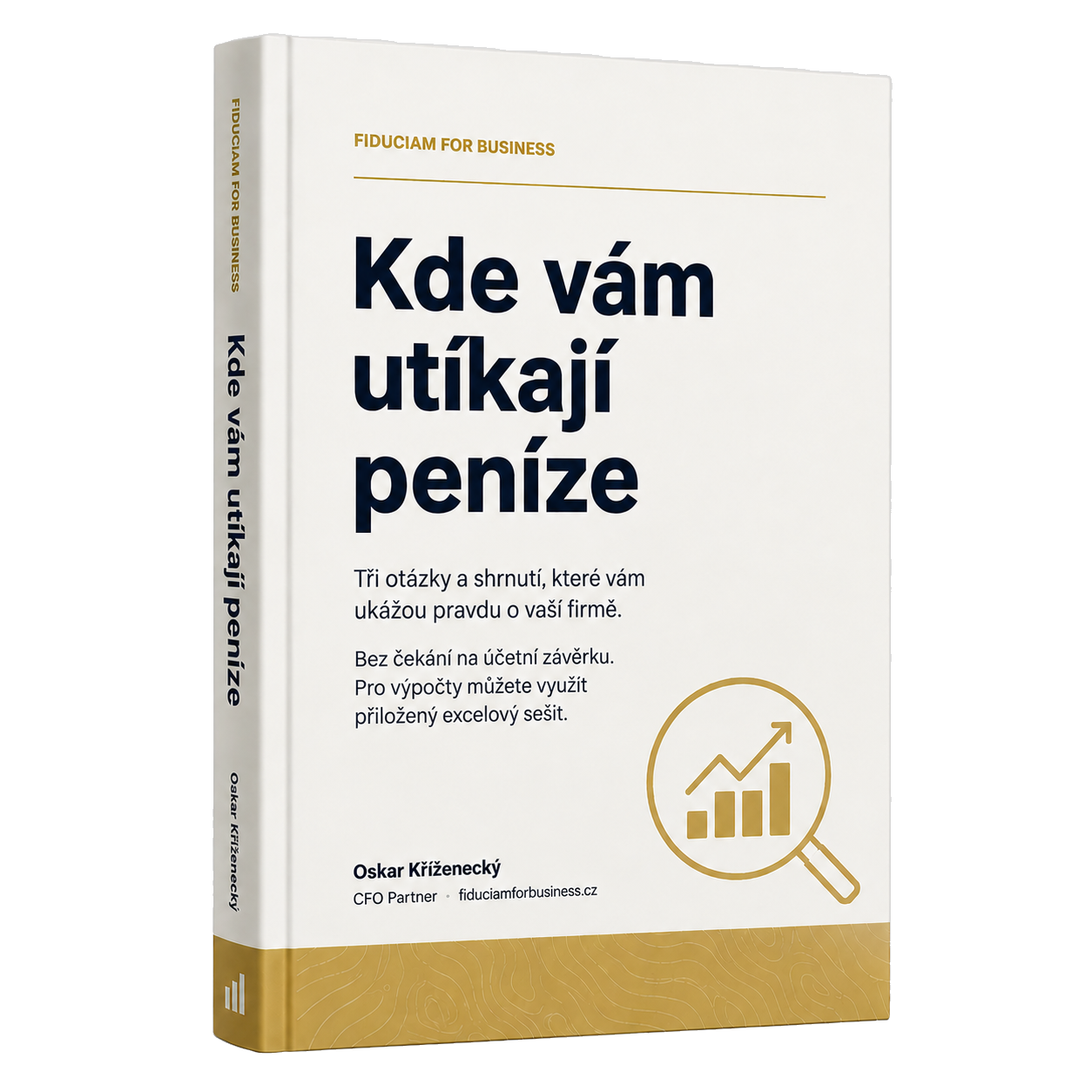 Obálka e-booku Kde vám utíkají peníze od Oskara Kříženeckého