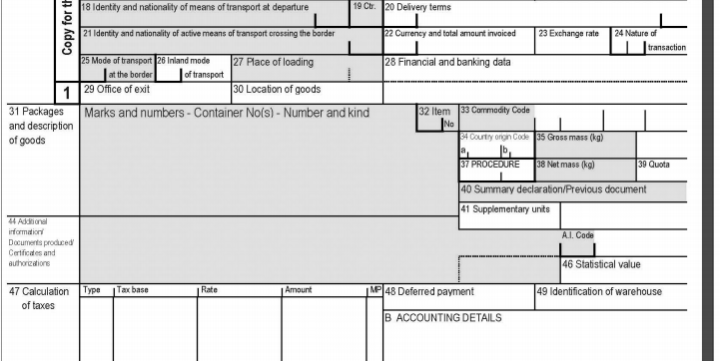 New Requirements for Irish EORI Numbers