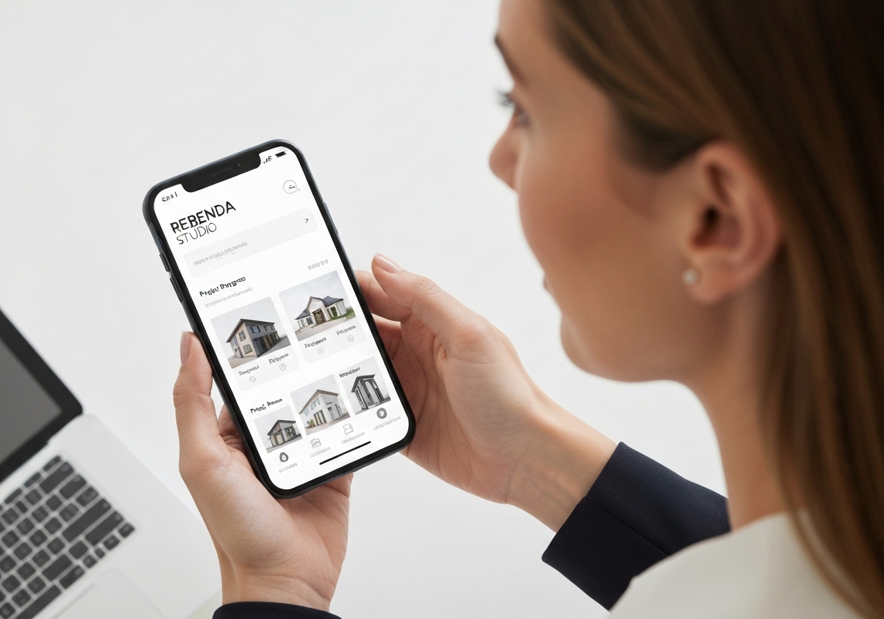 REBENDA STUDIO mobilní aplikace pro sledování projektů
