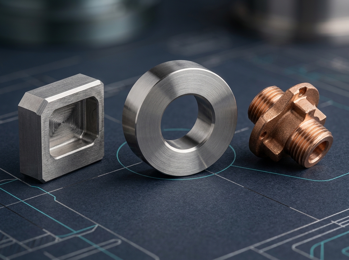 Machining of a special technical material