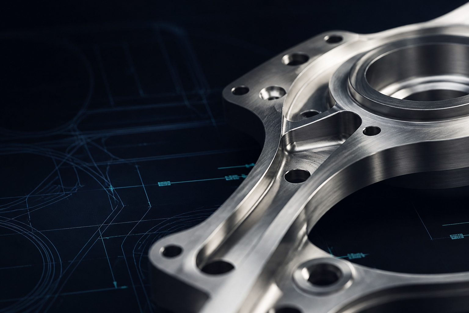 Advanced CNC manufacturing of precision components