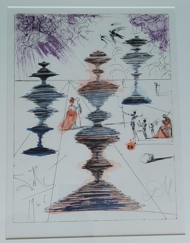 Filozof Skythé - kosák — Litografie na papíře LANA, 1966