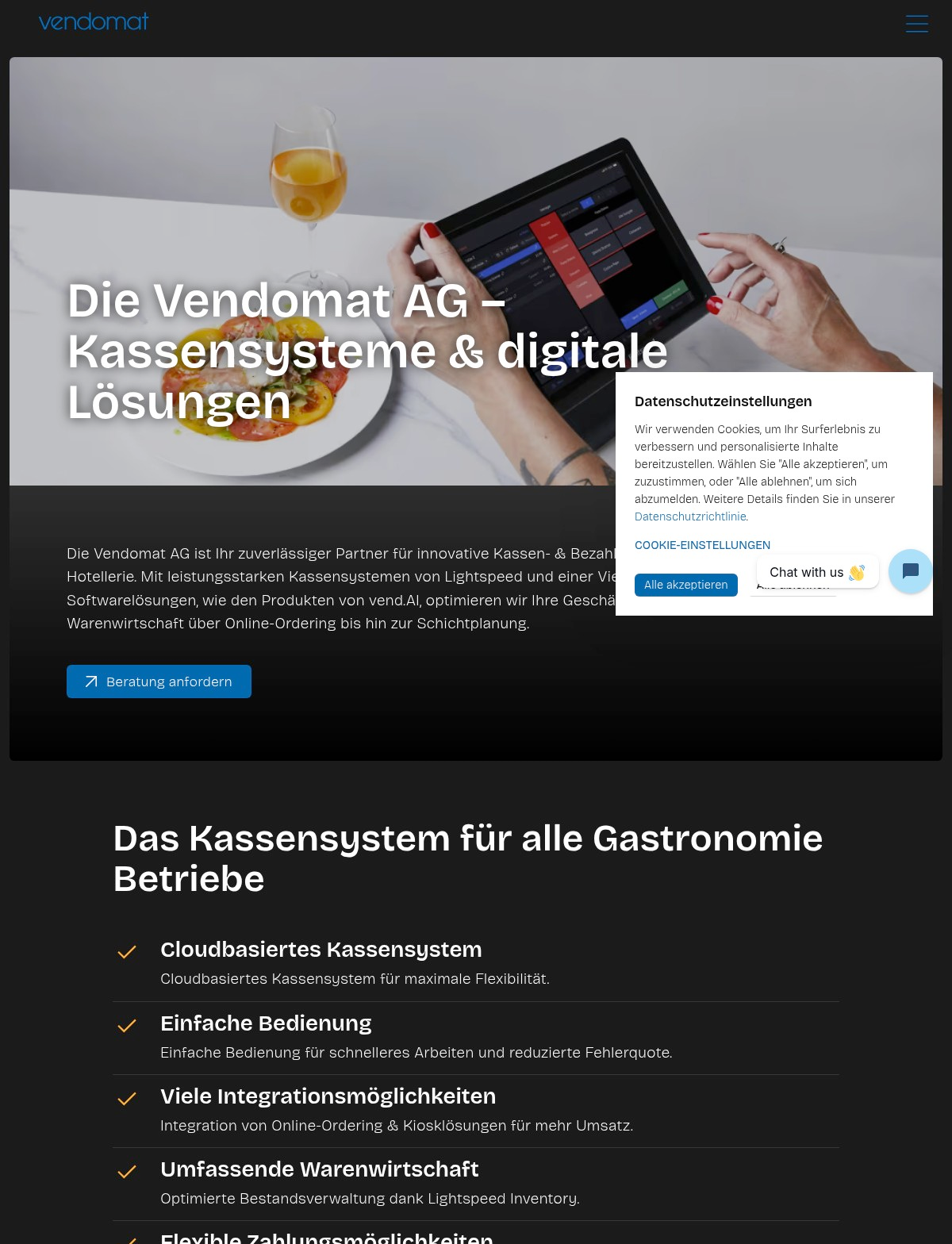 Vendomat AG - vendomat.ch – Startseite