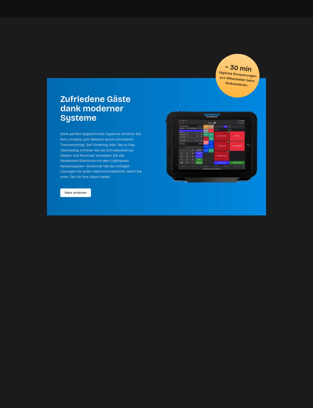 Vendomat AG - vendomat.ch – Zufriedene Gäste