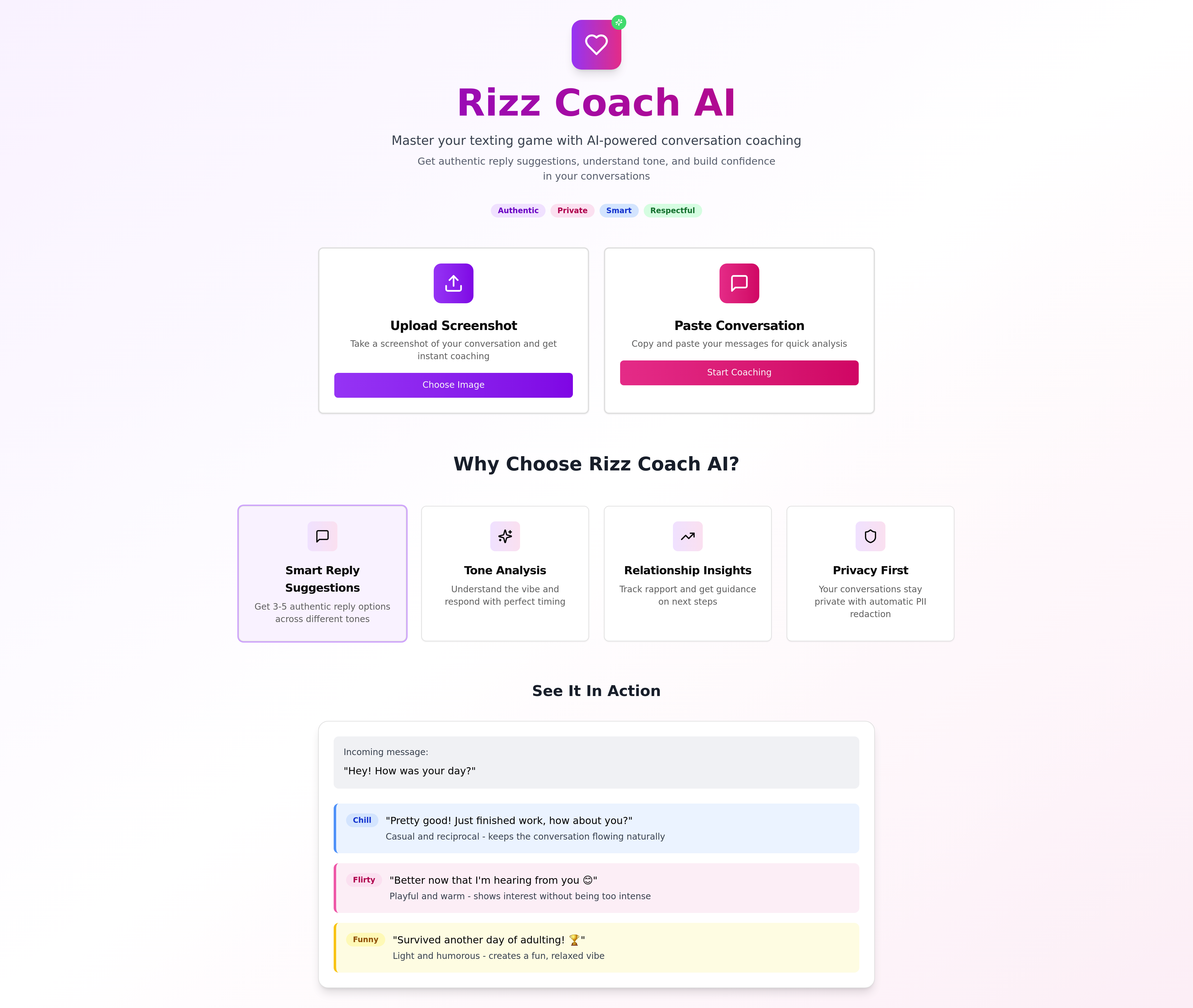 Rizz Coach AI