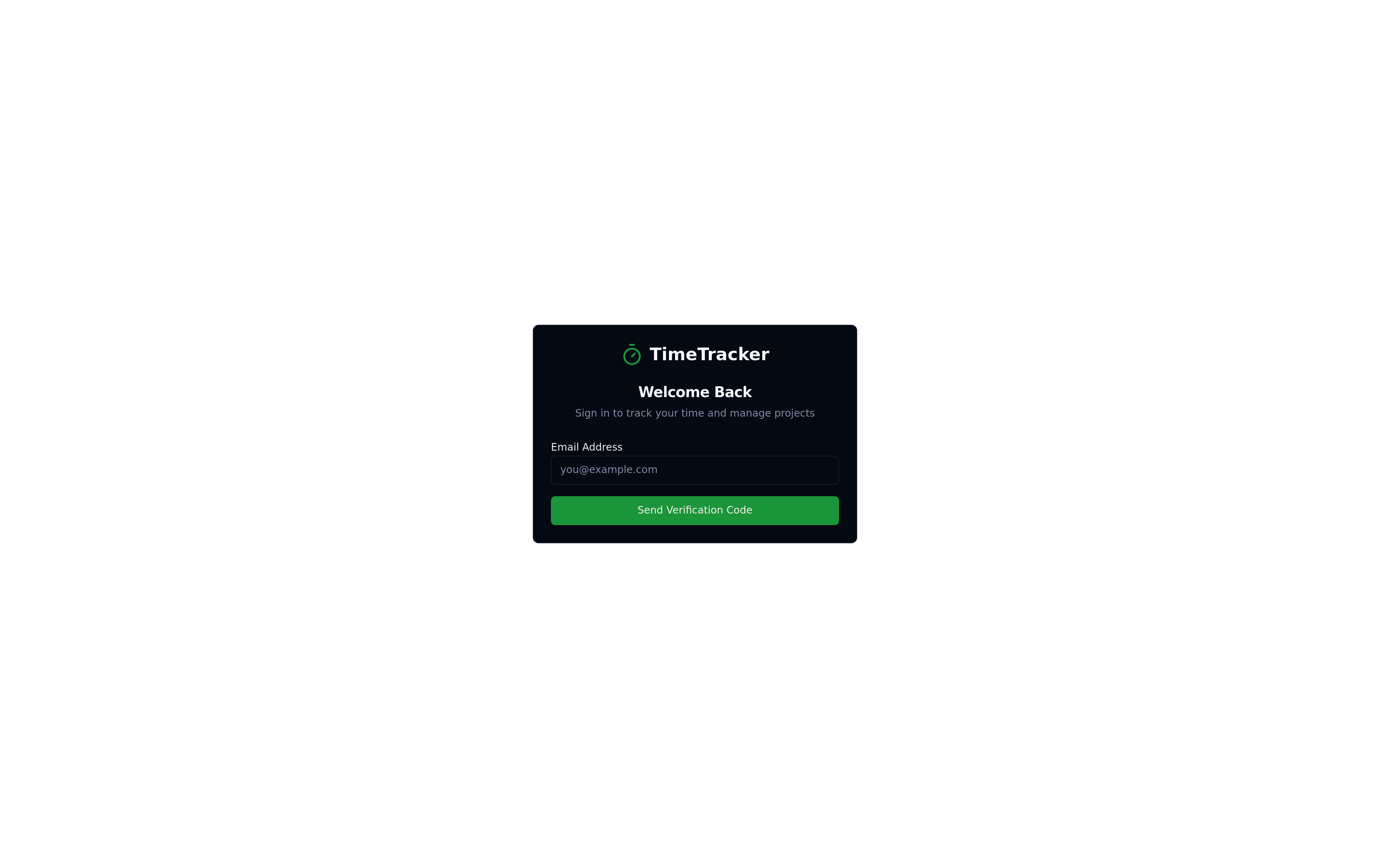 Time Tracking App