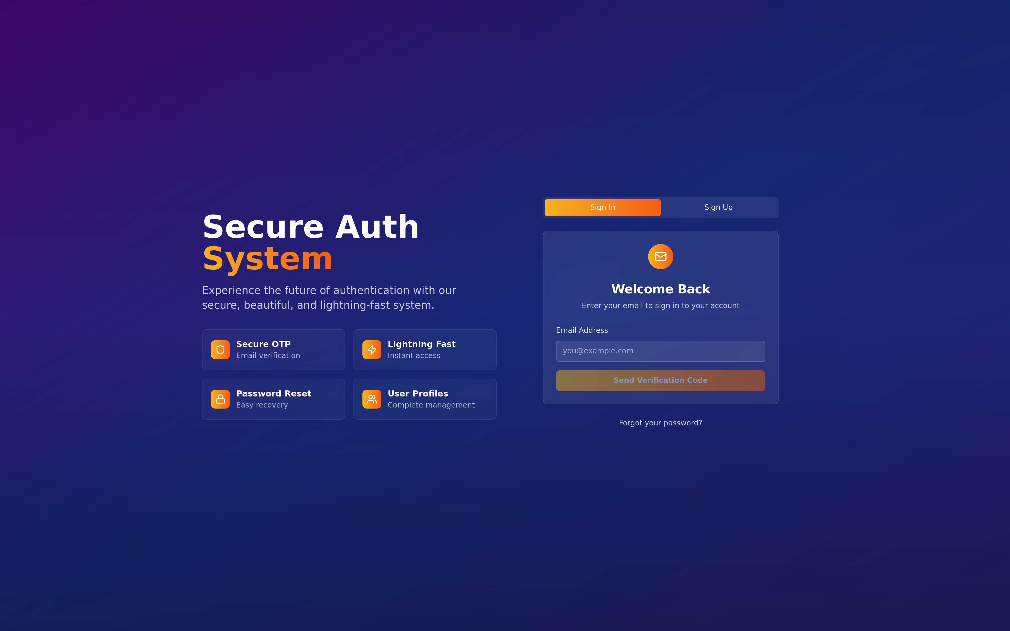 MERN Auth System