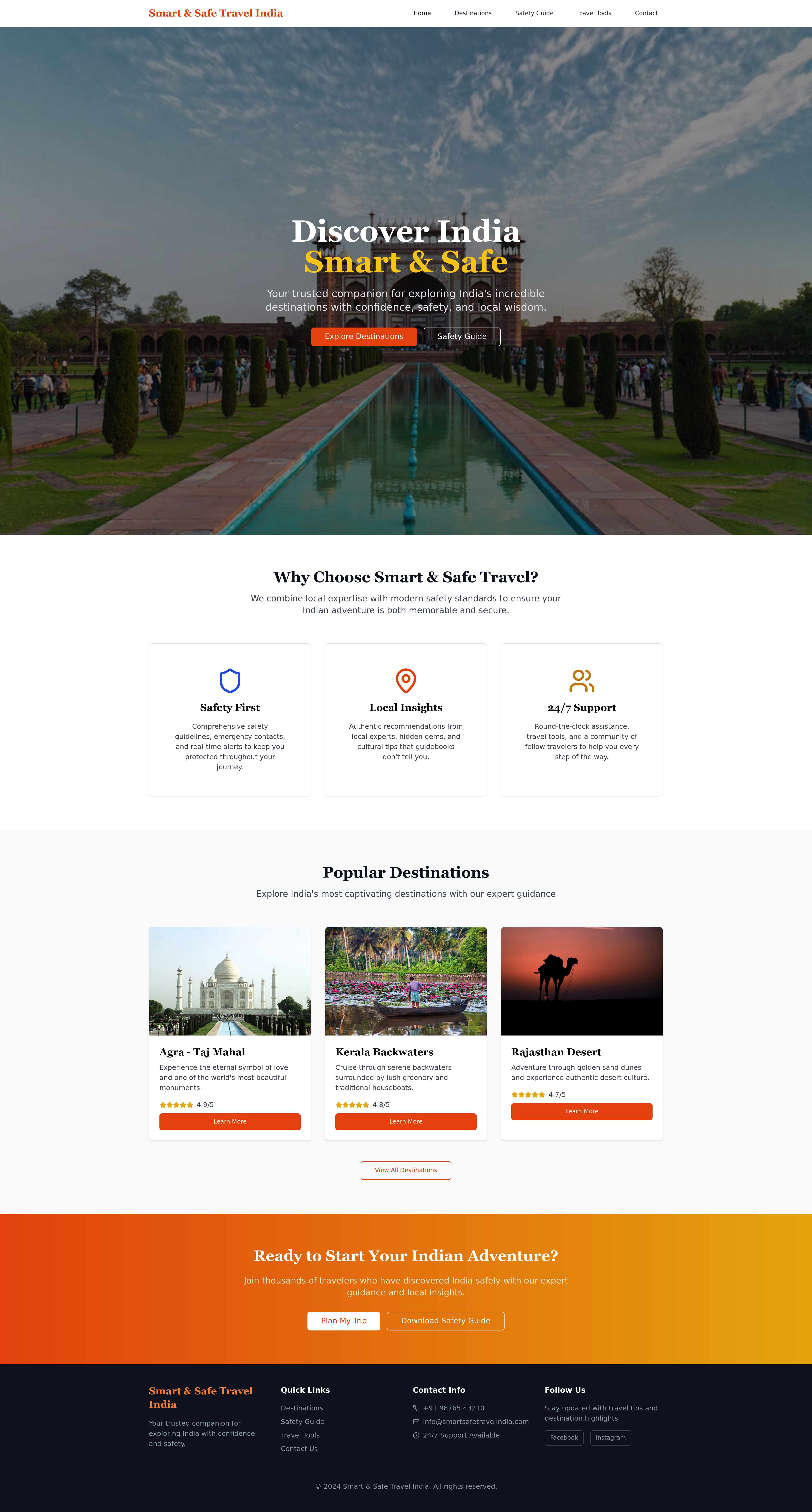 Travel India Site