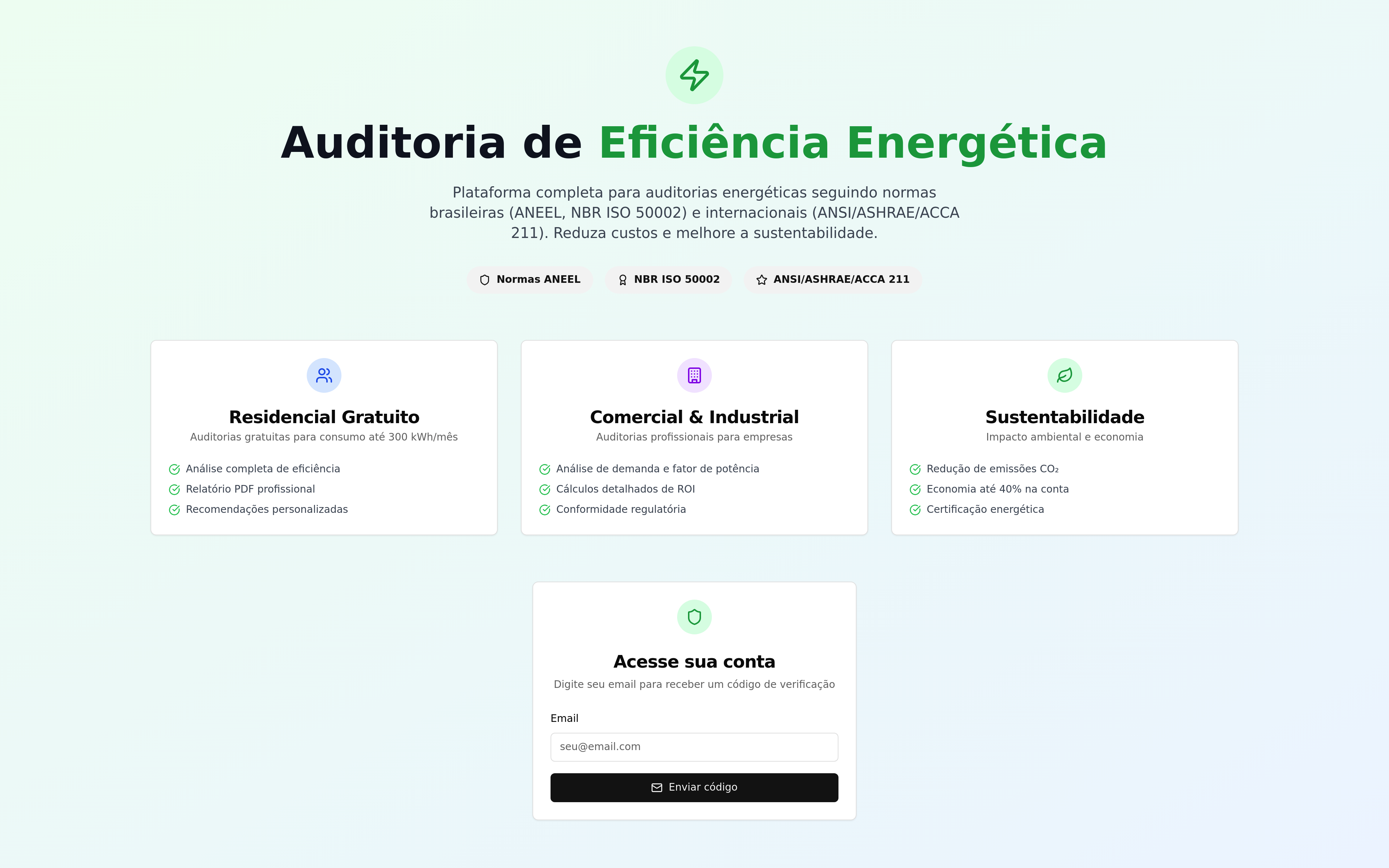 Energy Audit App
