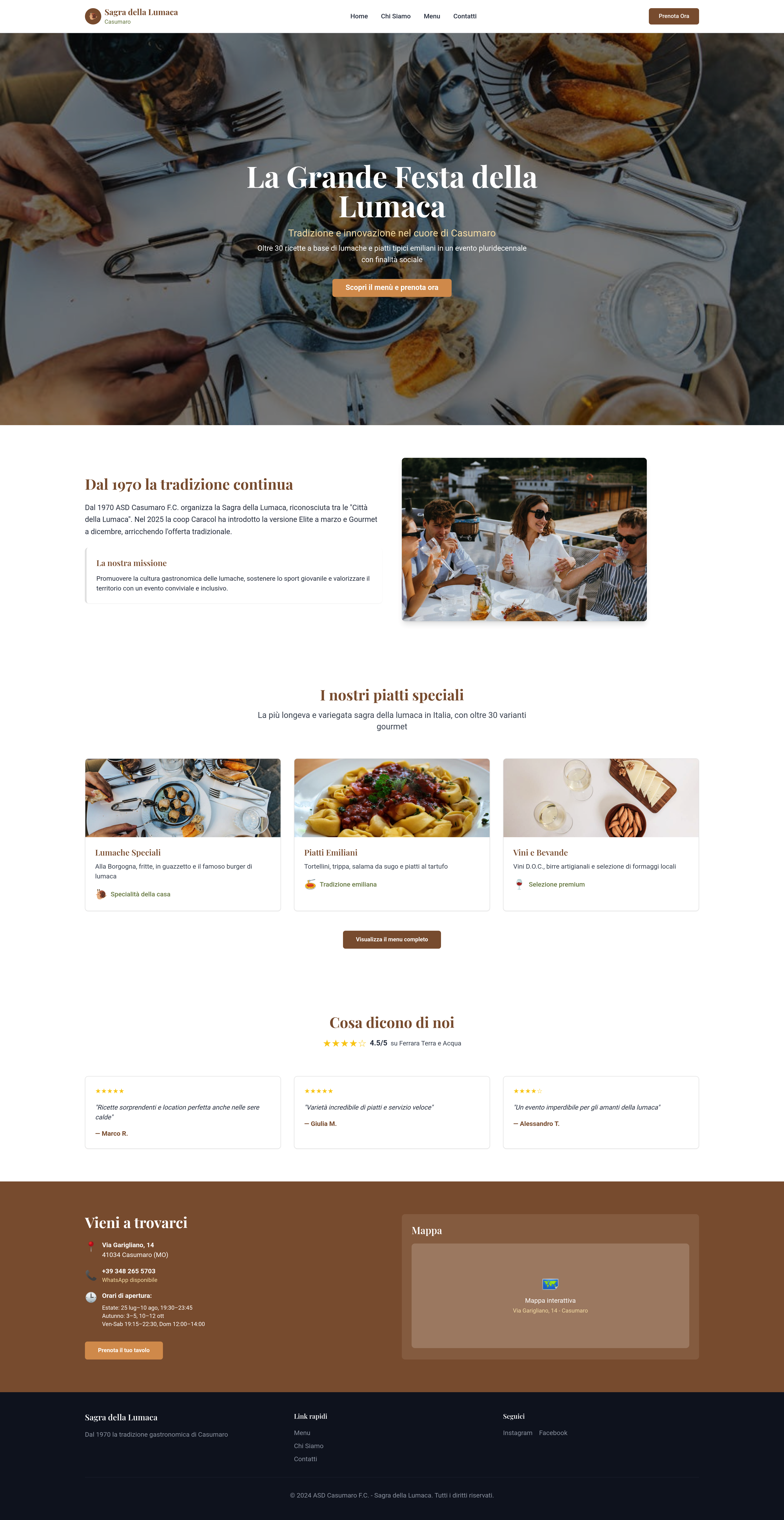 Lumaca Website Draft