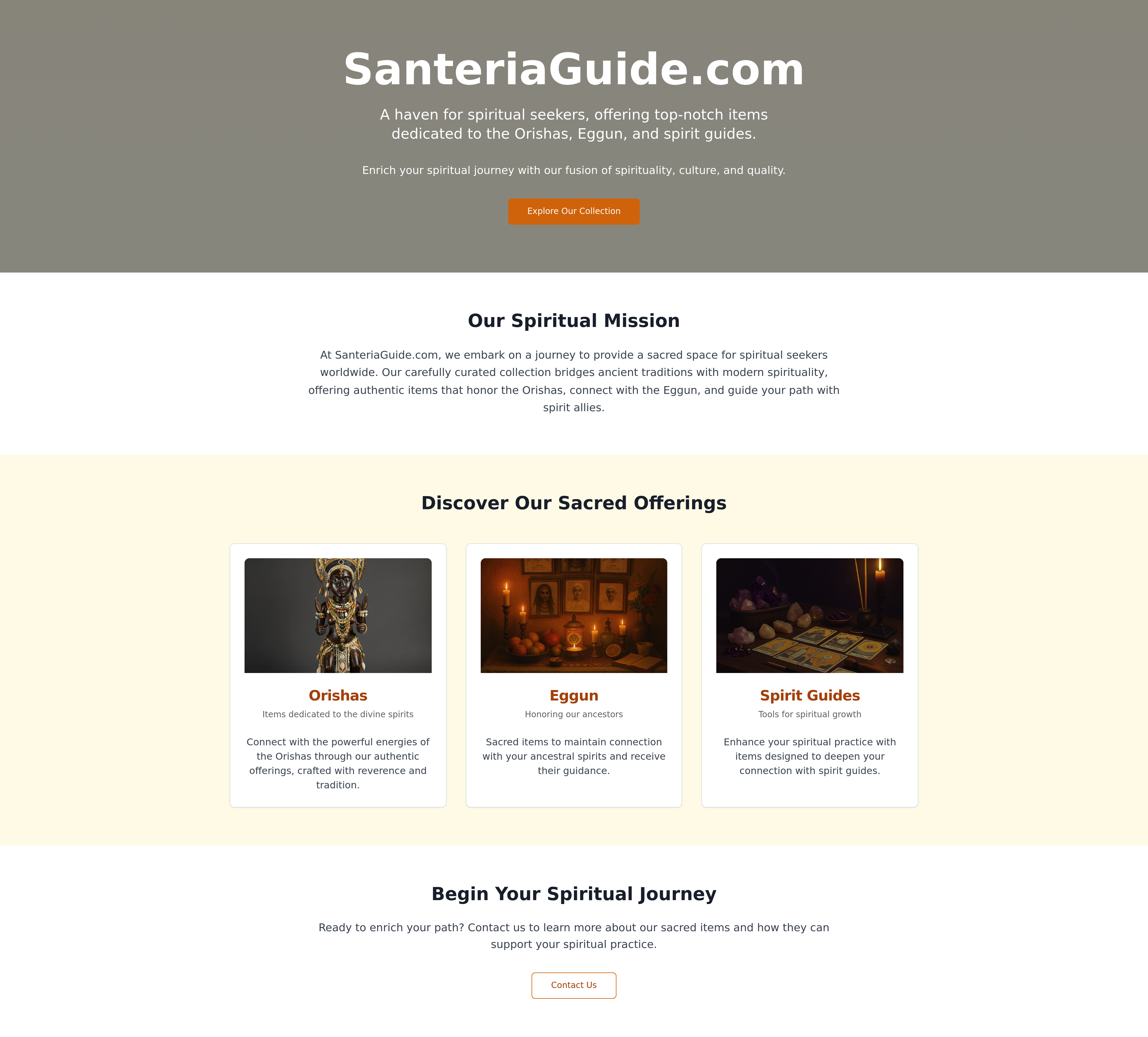 Santeria Spiritual Haven