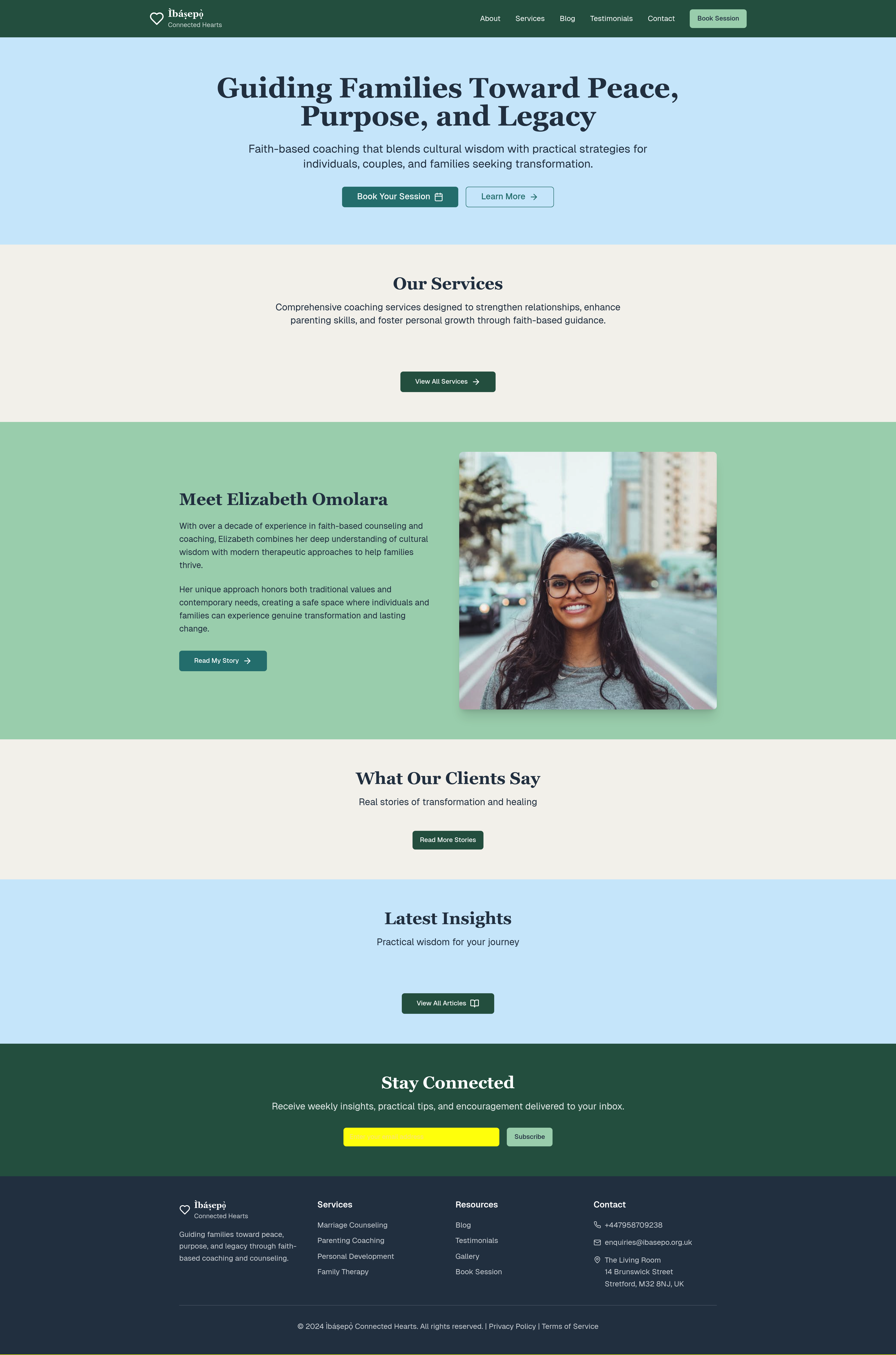 Website Specification