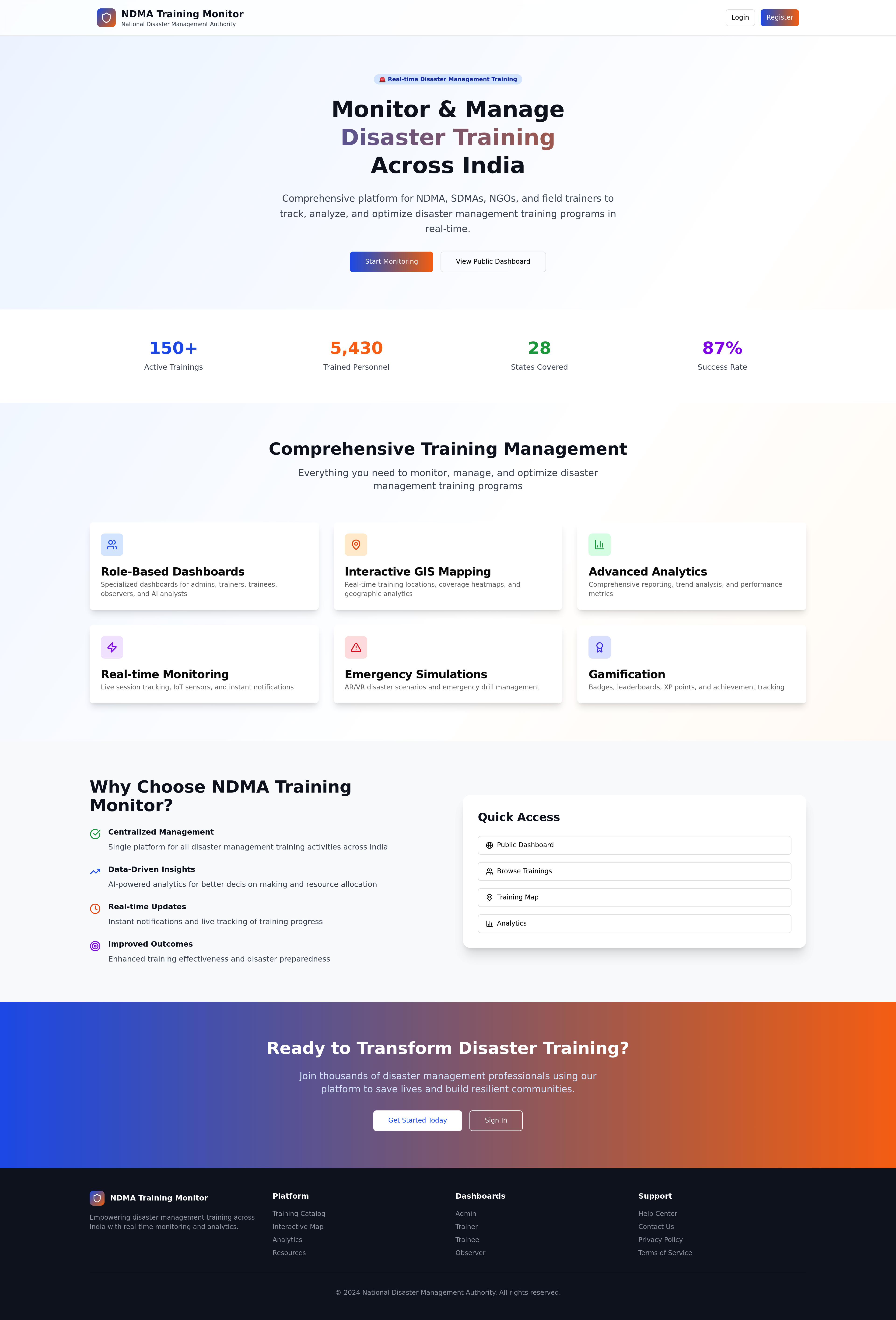 Disaster Training Hub