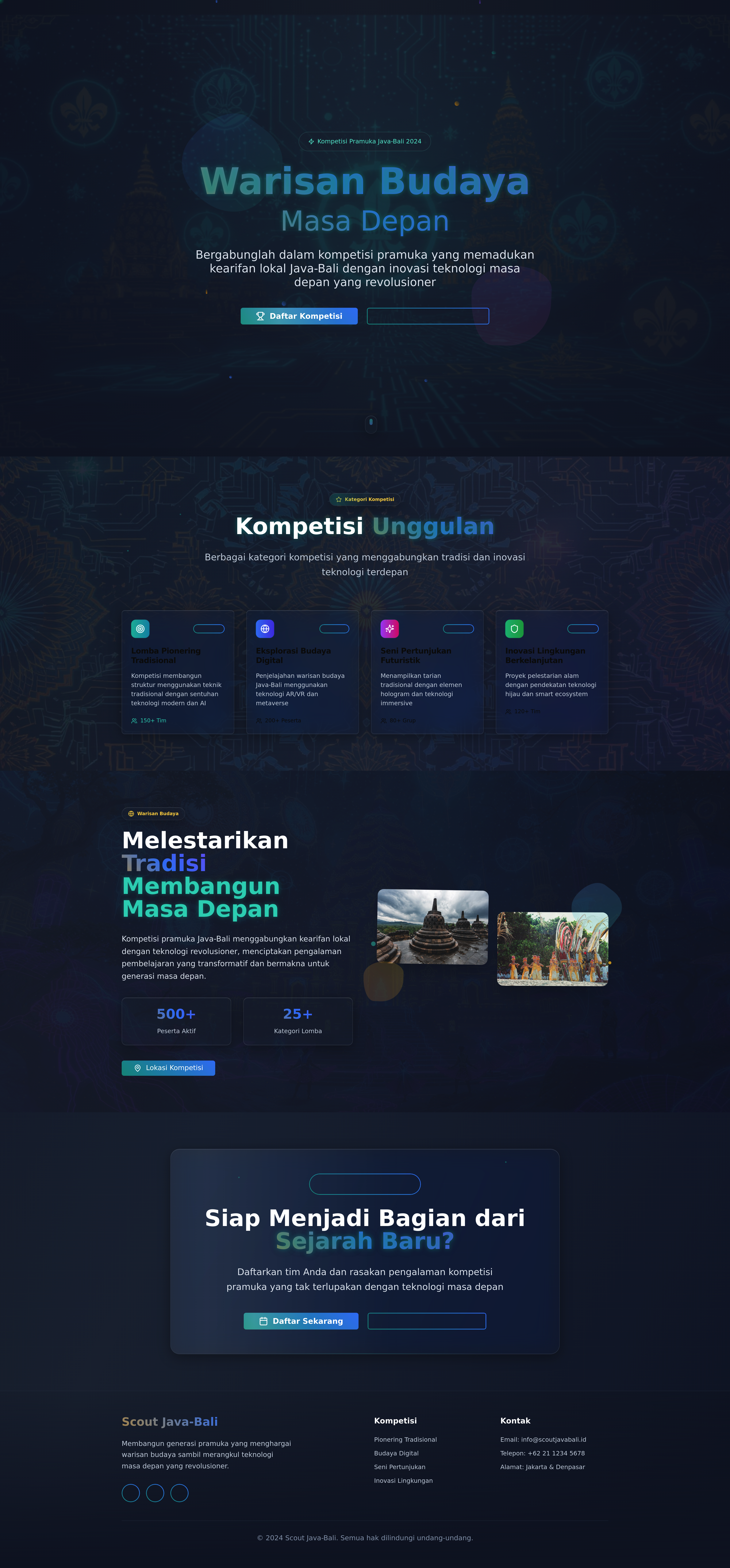 Scout Comp Website