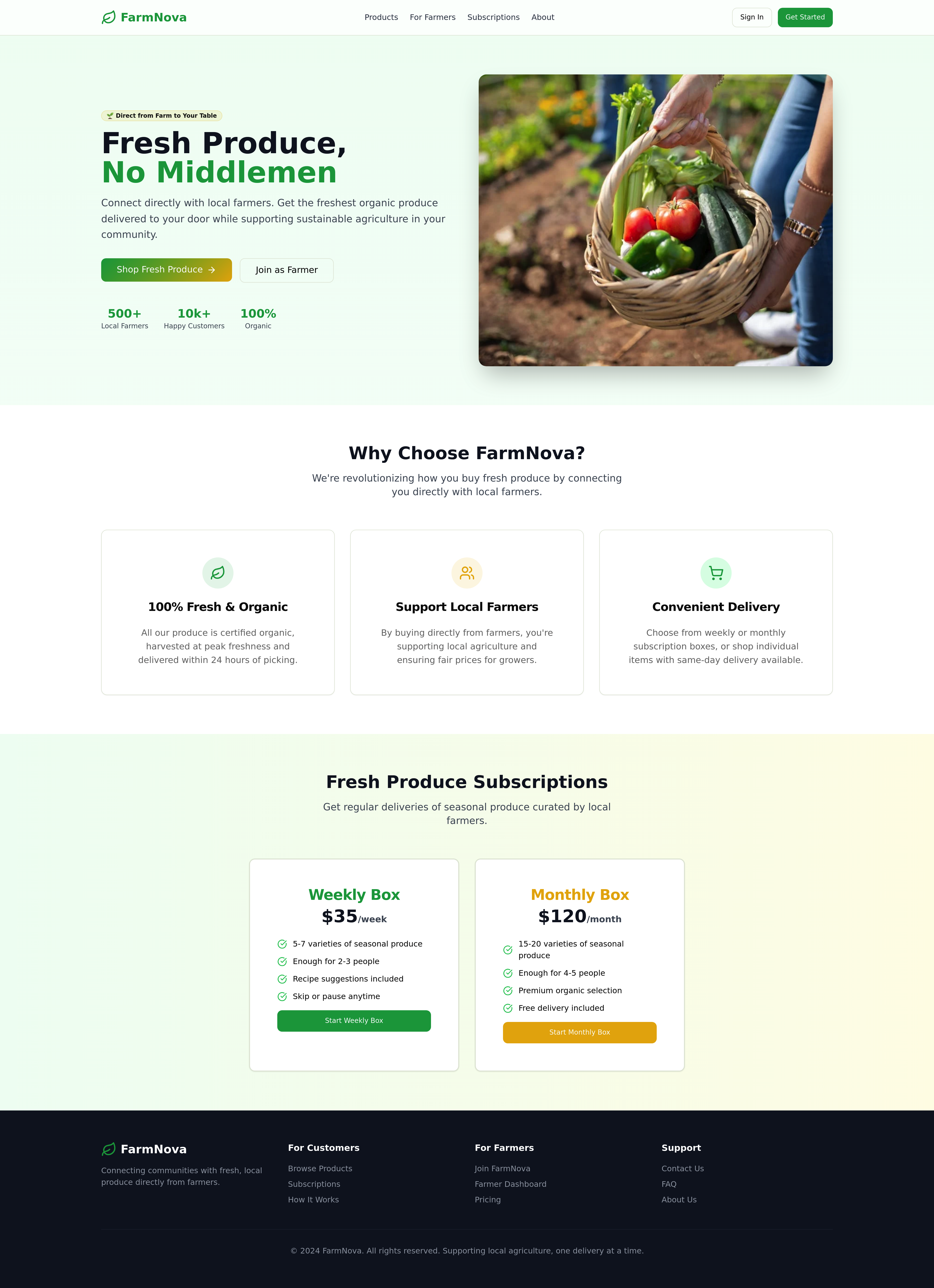 FarmNova Platform