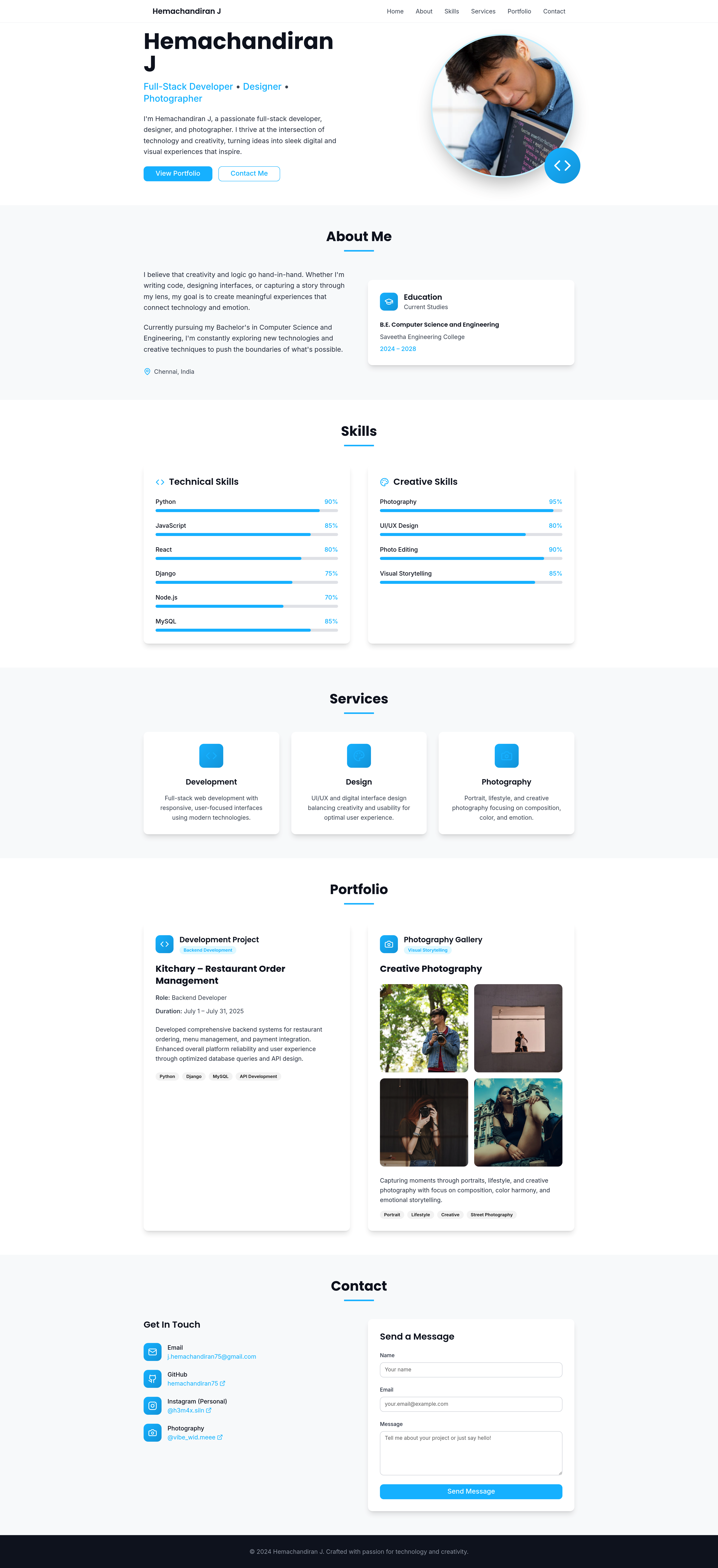 Portfolio Website