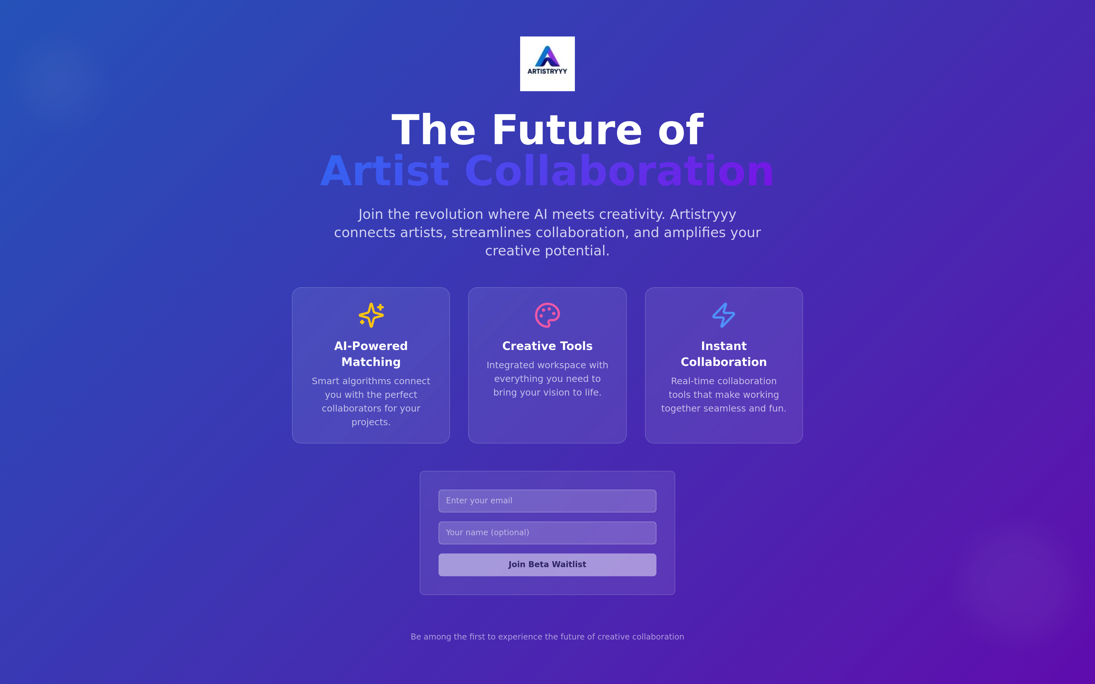 Beta Waitlist Page