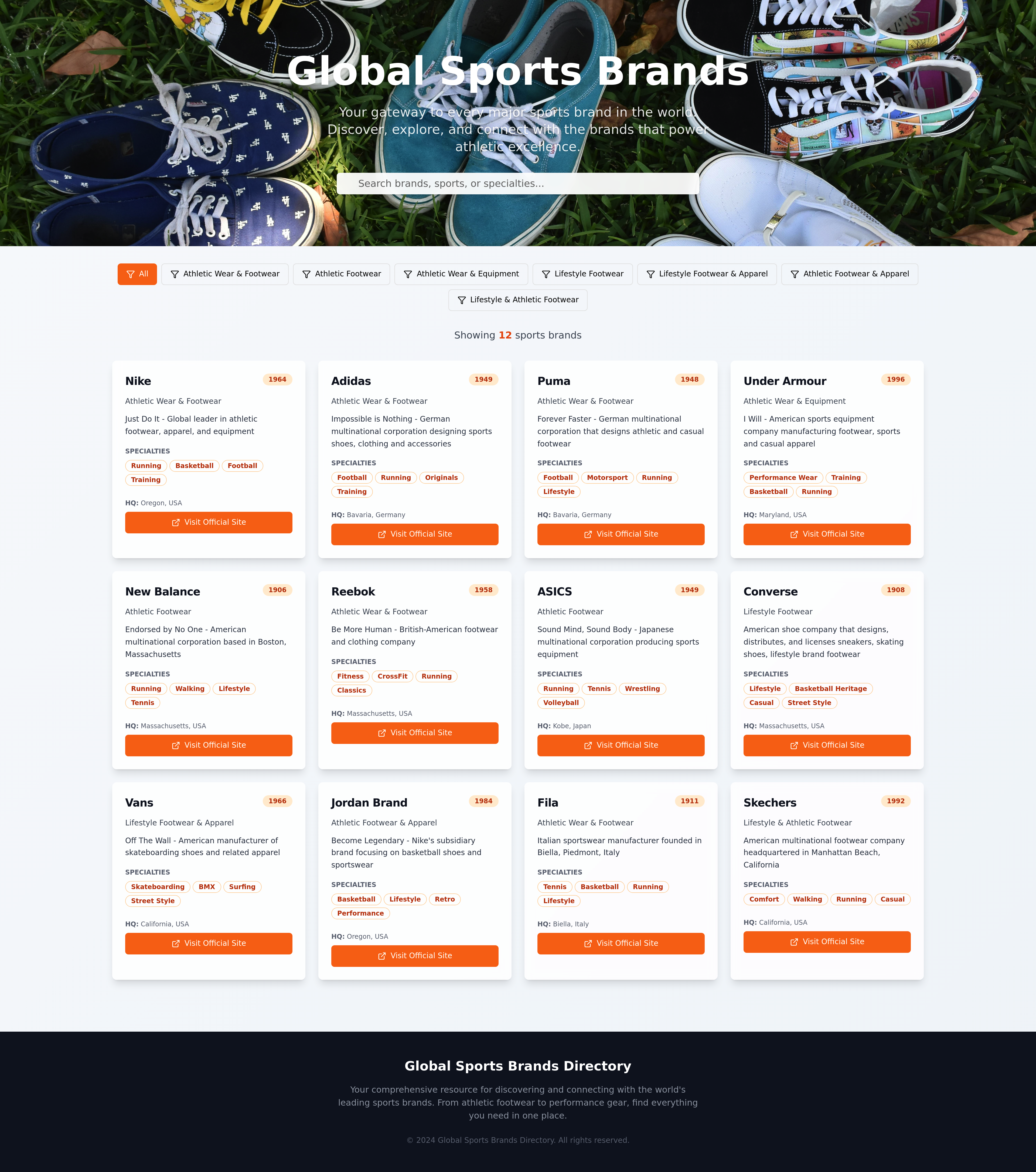 Sports Brand Hub