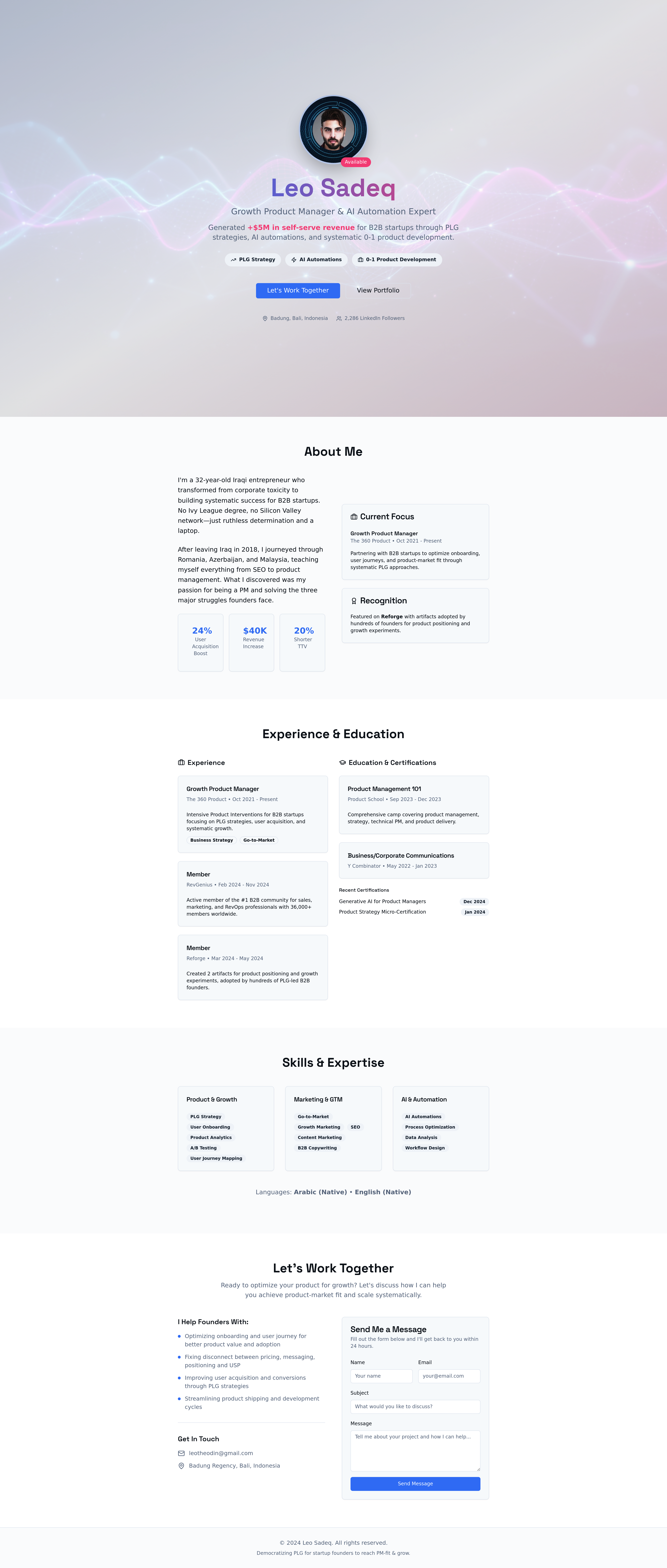 Website From LinkedIn