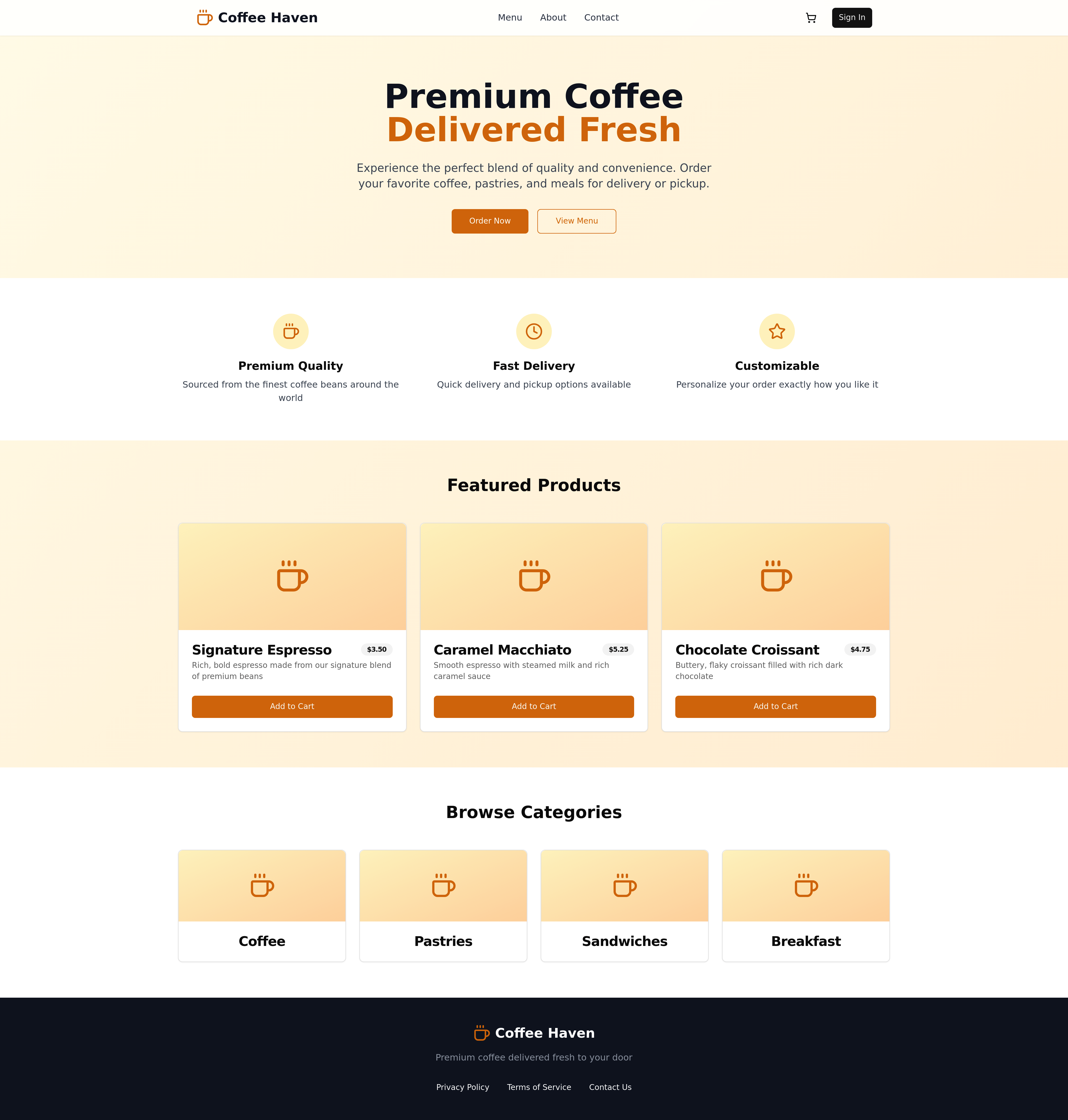 Coffee Haven