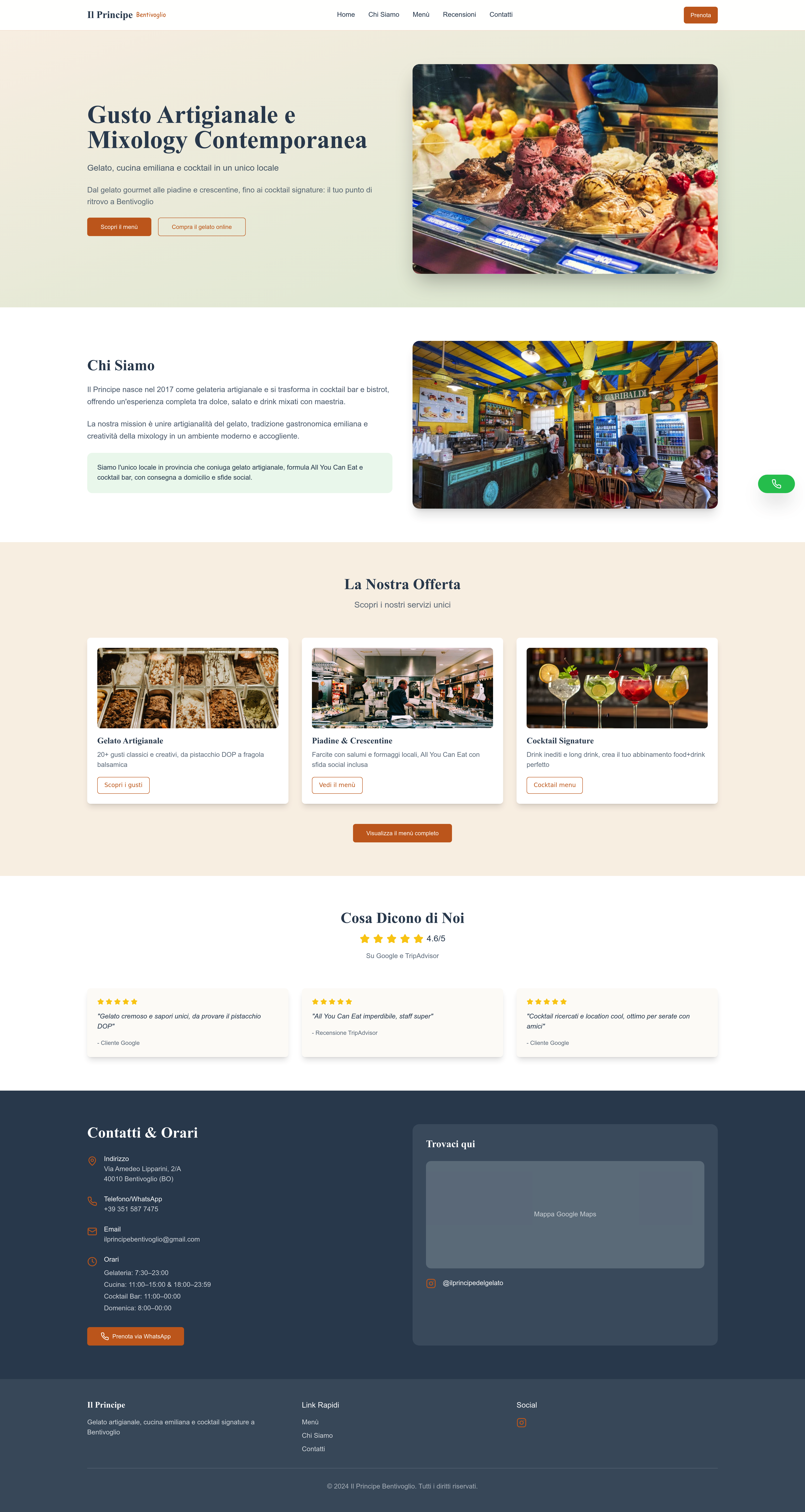 Principe Website Draft